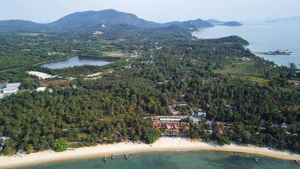 Tawantok Beach Villas - Villa 1 - Aerial landscape